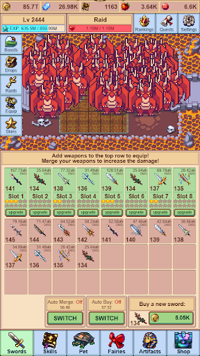 Idle Sword Master - Tangkapan Layar 4