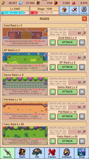 Idle Sword Master - Tangkapan Layar 5