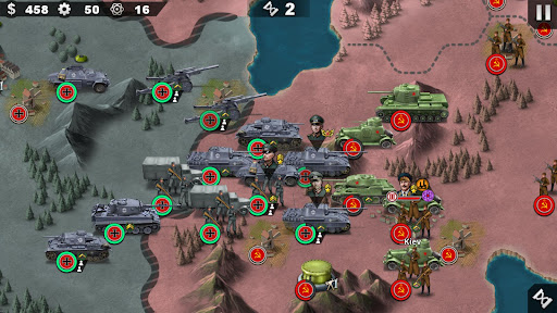 World Conqueror 4-WW2 Strategy - Tangkapan Layar 6