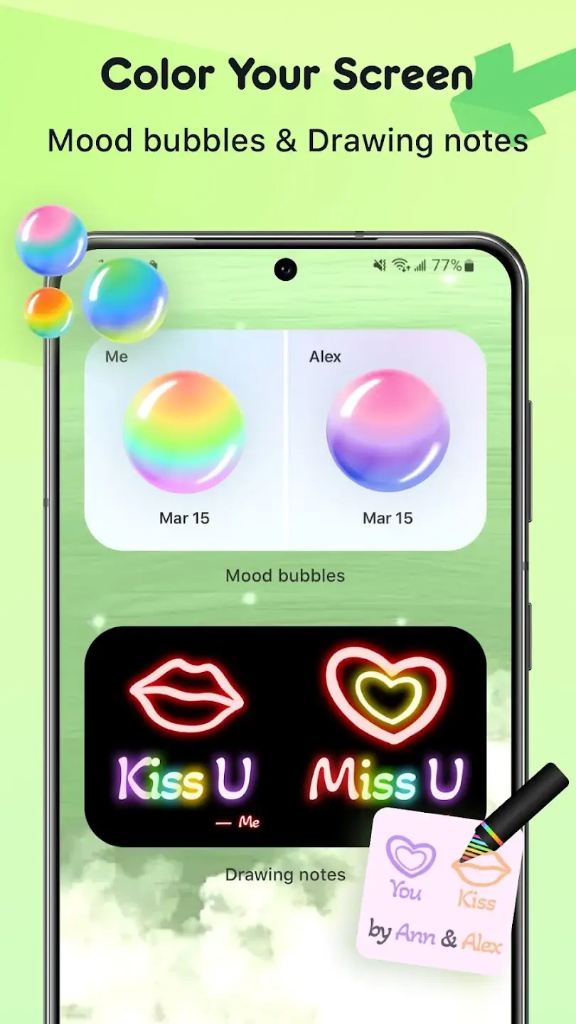 Screenshot Widgetable APK 4.0.052 untuk Widget Lucu dan Kustomisasi Layar Utama