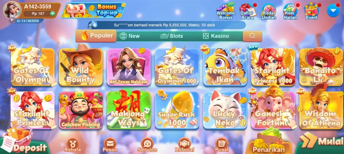 Screenshot V87 APK