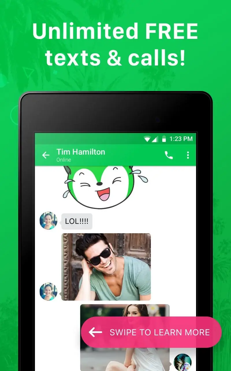 Screenshot Nextplus APK untuk Android