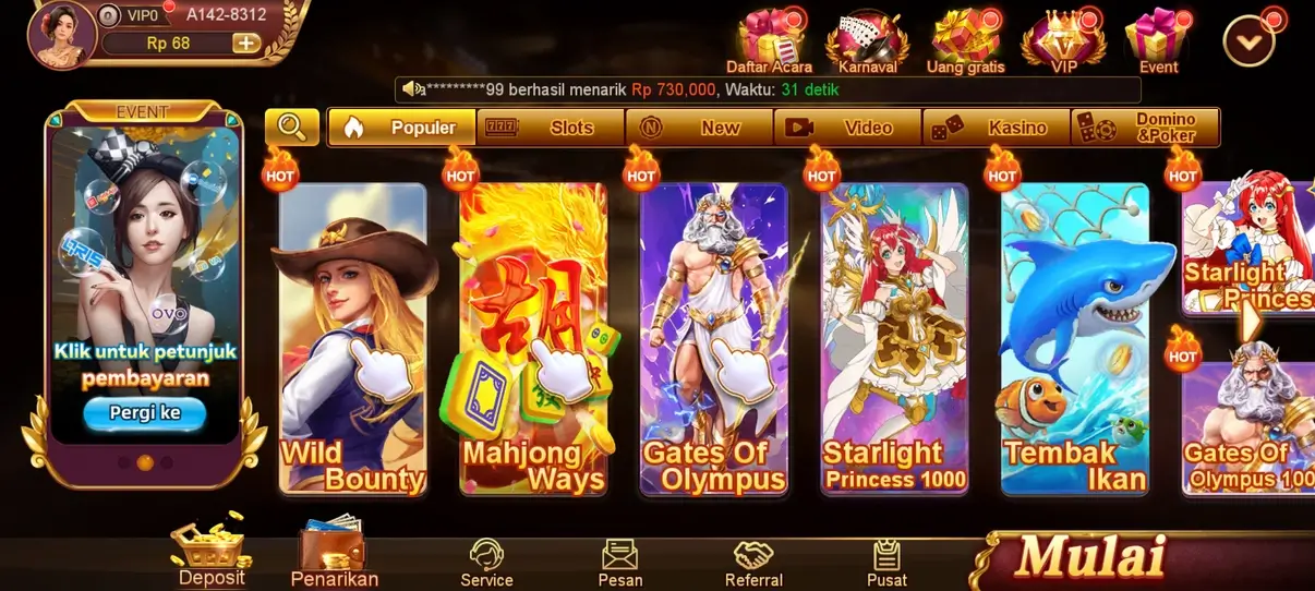 Screenshot FB168 APK v16.4 untuk Android