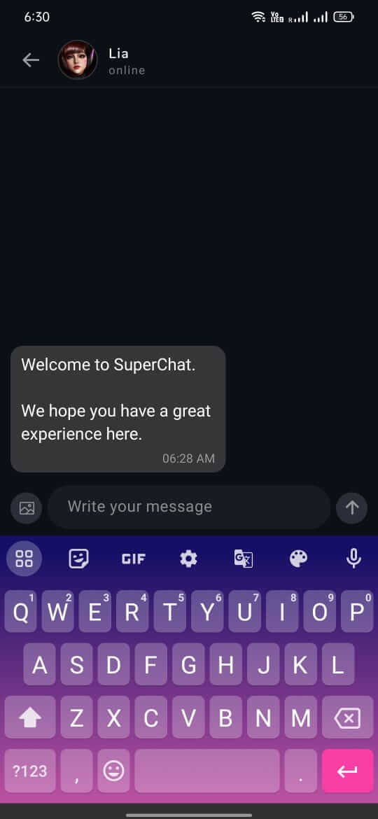 Screenshot Super Chat APK v8.1 untuk Android