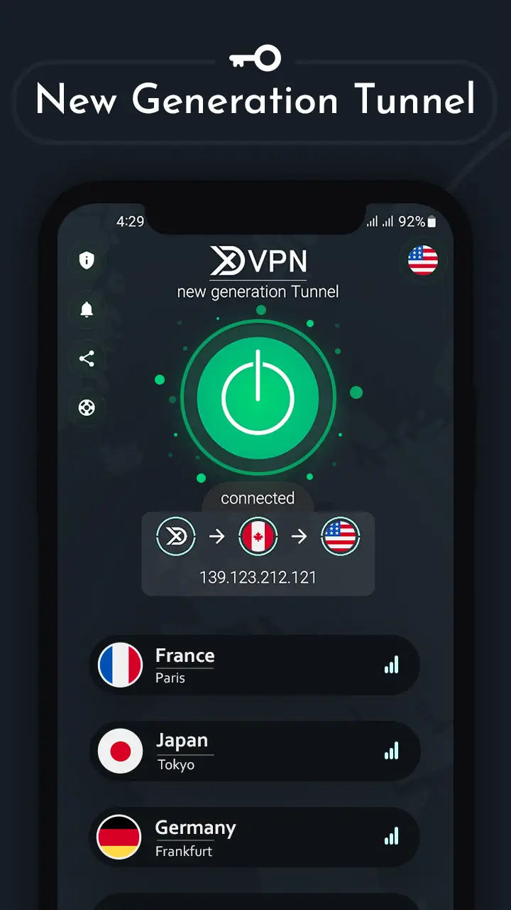 Screenshot Xd VPN APK
