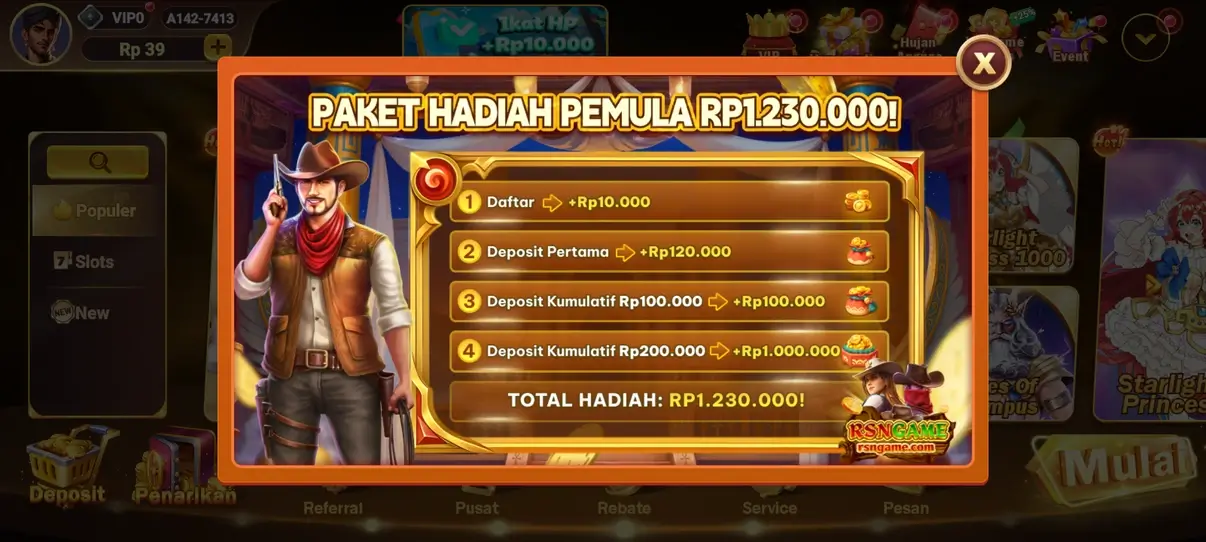 Screenshot RSNGAME APK