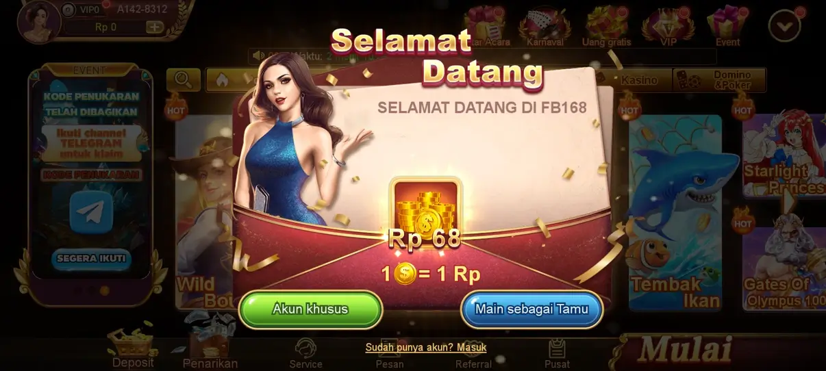 Screenshot FB168 APK v16.4 untuk Android
