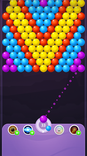 Bubble Shooter Rainbow - Tangkapan Layar 1