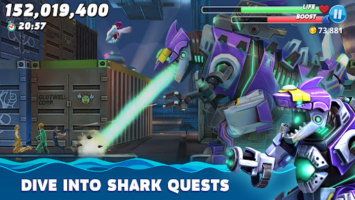 Hungry Shark World - Tangkapan Layar 6