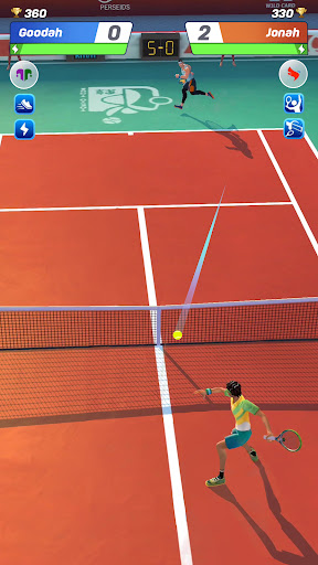 Tennis Clash: Multiplayer Game - Tangkapan Layar 2